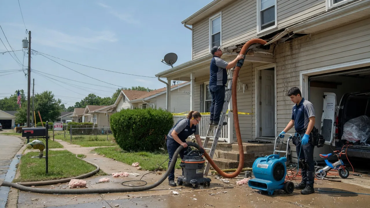 Water Damage Restoration in Fieldon, IL near me